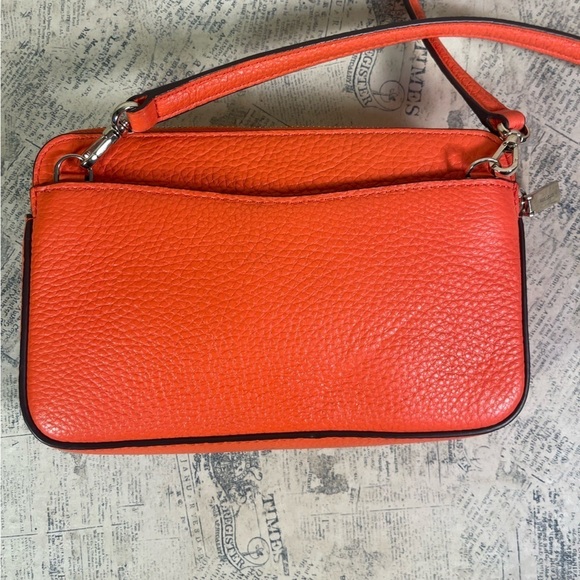 kate spade New York Leila Small Tab Crossbody Bag in Bright Rose - Picture 3 of 13